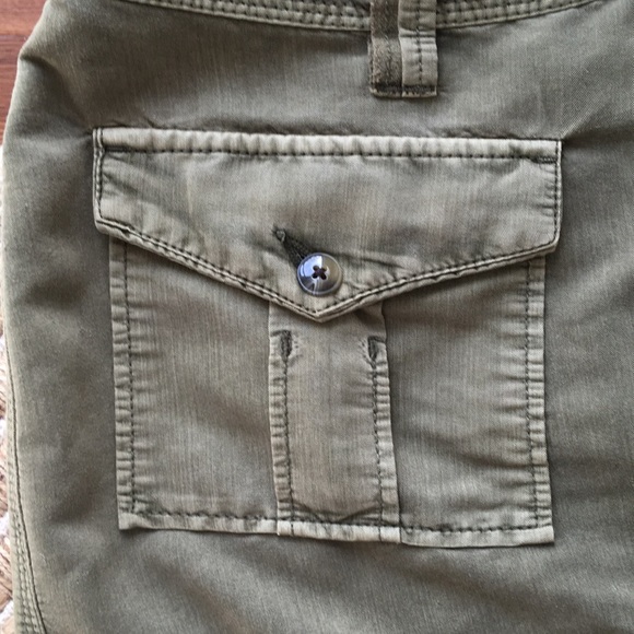 Anthropologie Marrakech Army Green Skirt Large - Picture 3 of 7